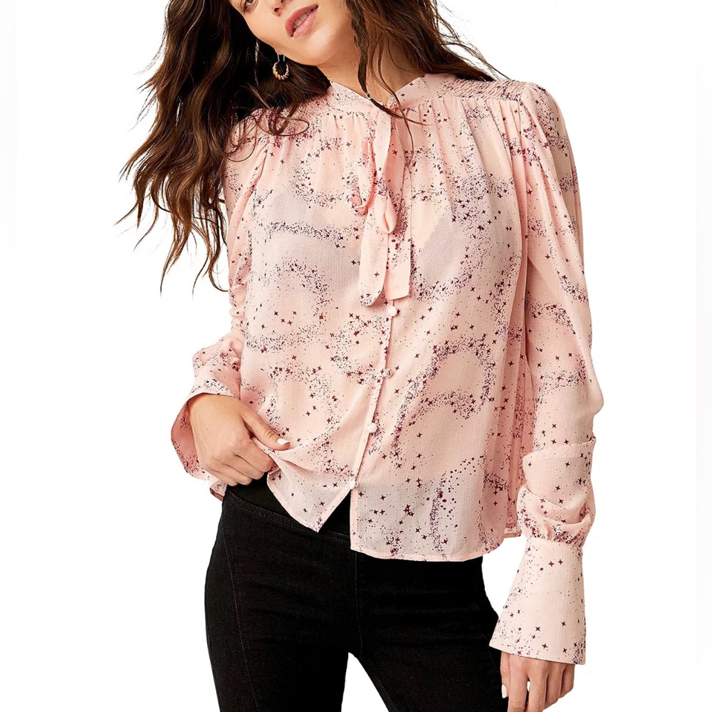 ✨Host Pick✨ Free People Stars Align Printed Top